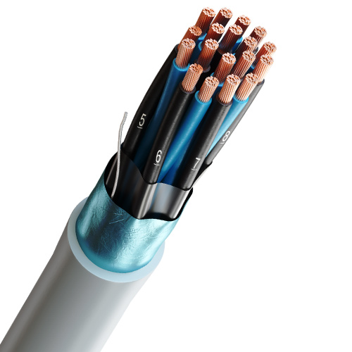 Shielded Multi-pair and Multi-strand Instrumentation Cable - 300V - PLTC - Halogen-Free (LSZH-HFFR)