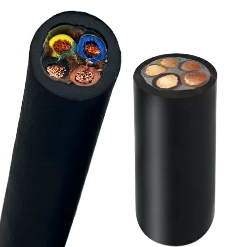 H07RN-F 450/750V Heavy Duty Flexible Copper and Rubber Cable